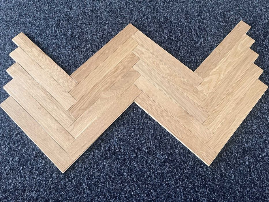 Jodełka klasyczna dębowa 11x68x470 Select Lakier [260 m2]