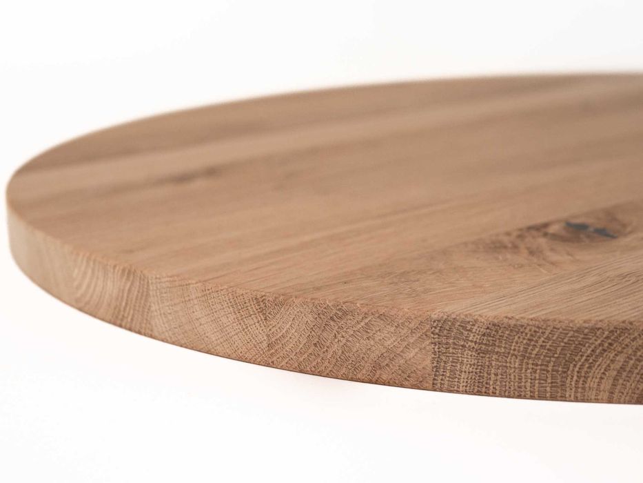 Blat drewniany solidny okrągły – LIGNAU Wood