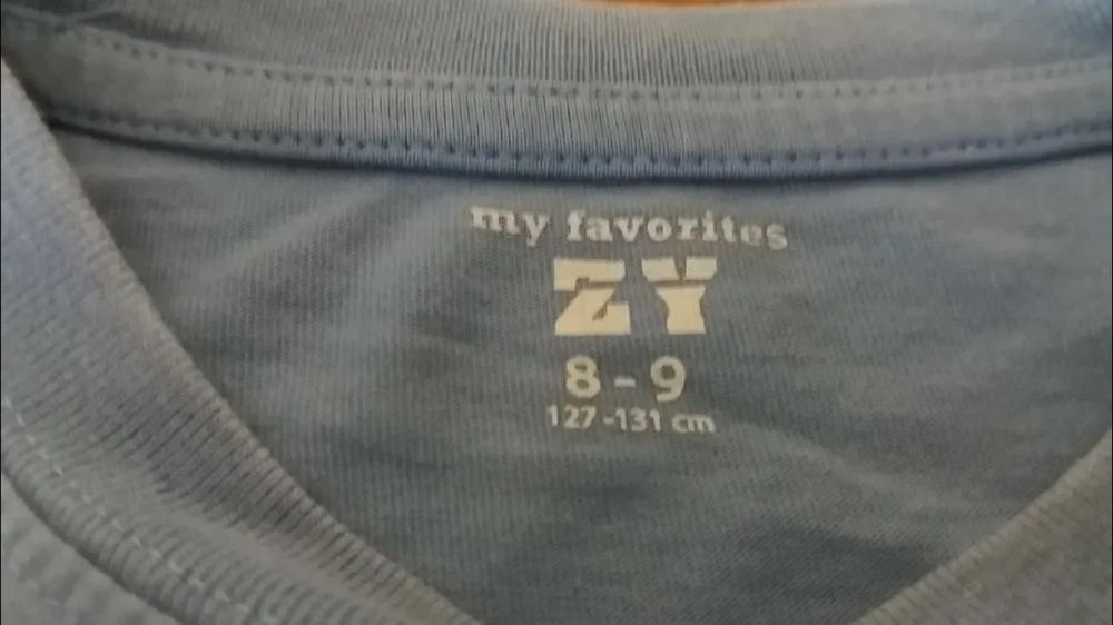 Sweat Algodão Azul Zippy (8 - 9 Anos)