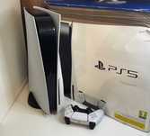 Konsola PlayStation 5 PS5 825GB z Padem Napędem i Pudłem Super Stan