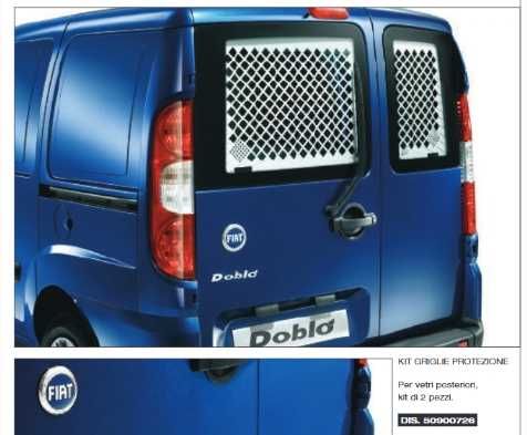 Grelhas proteção anti-roubo FIAT Doblo