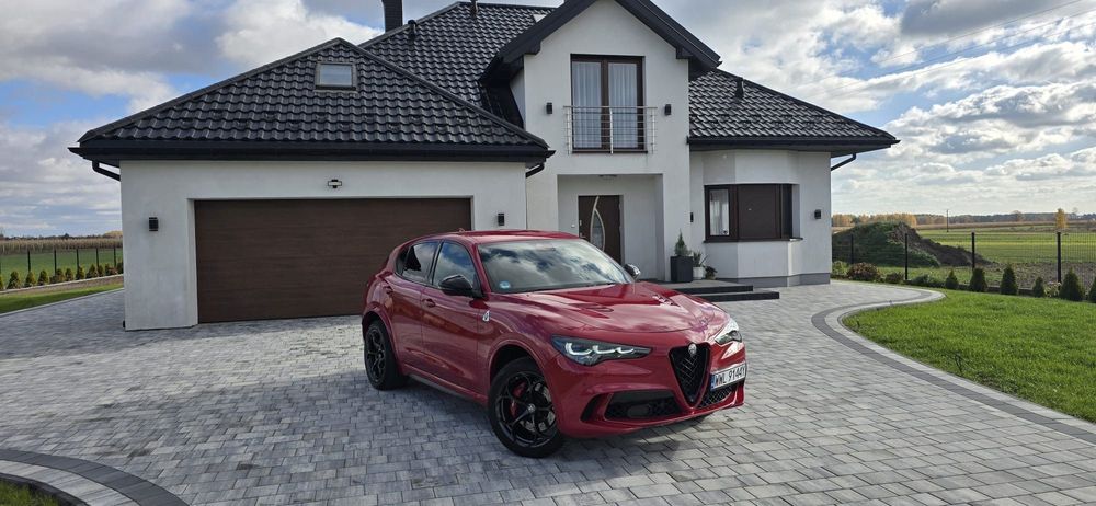 Alfa Romeo Stelvio Quadrifoglio 2.9 v6 510km gwarancja PPF VAT23