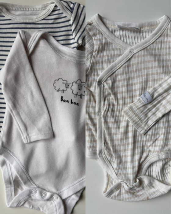 Zestaw 3 body z dlugim rekawem