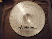 Prato ride 20 Anatolian e splash 10 Meinl