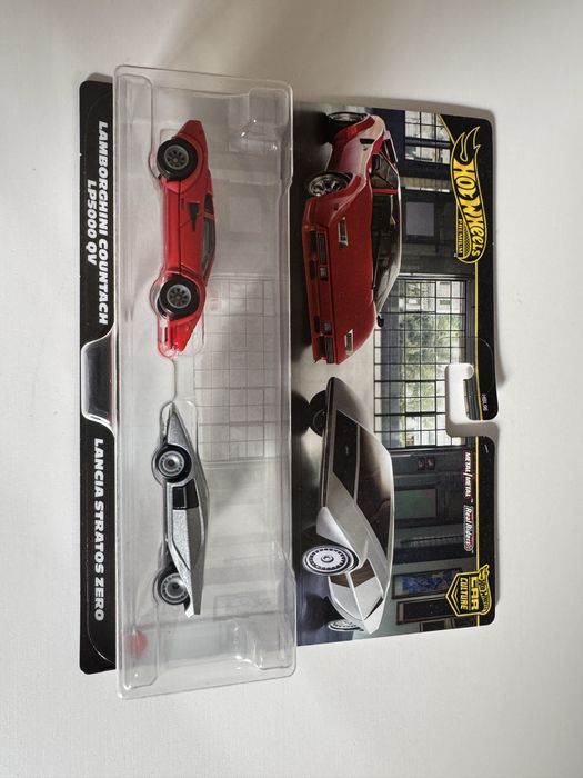 Hot Wheels - Lamborghini Countach LP5000QV & Lancia Stratos Zero