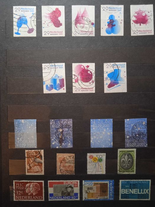 Znaczki Pocztowe Holandia Nederland Holenderskie Europa 113 szt (219)