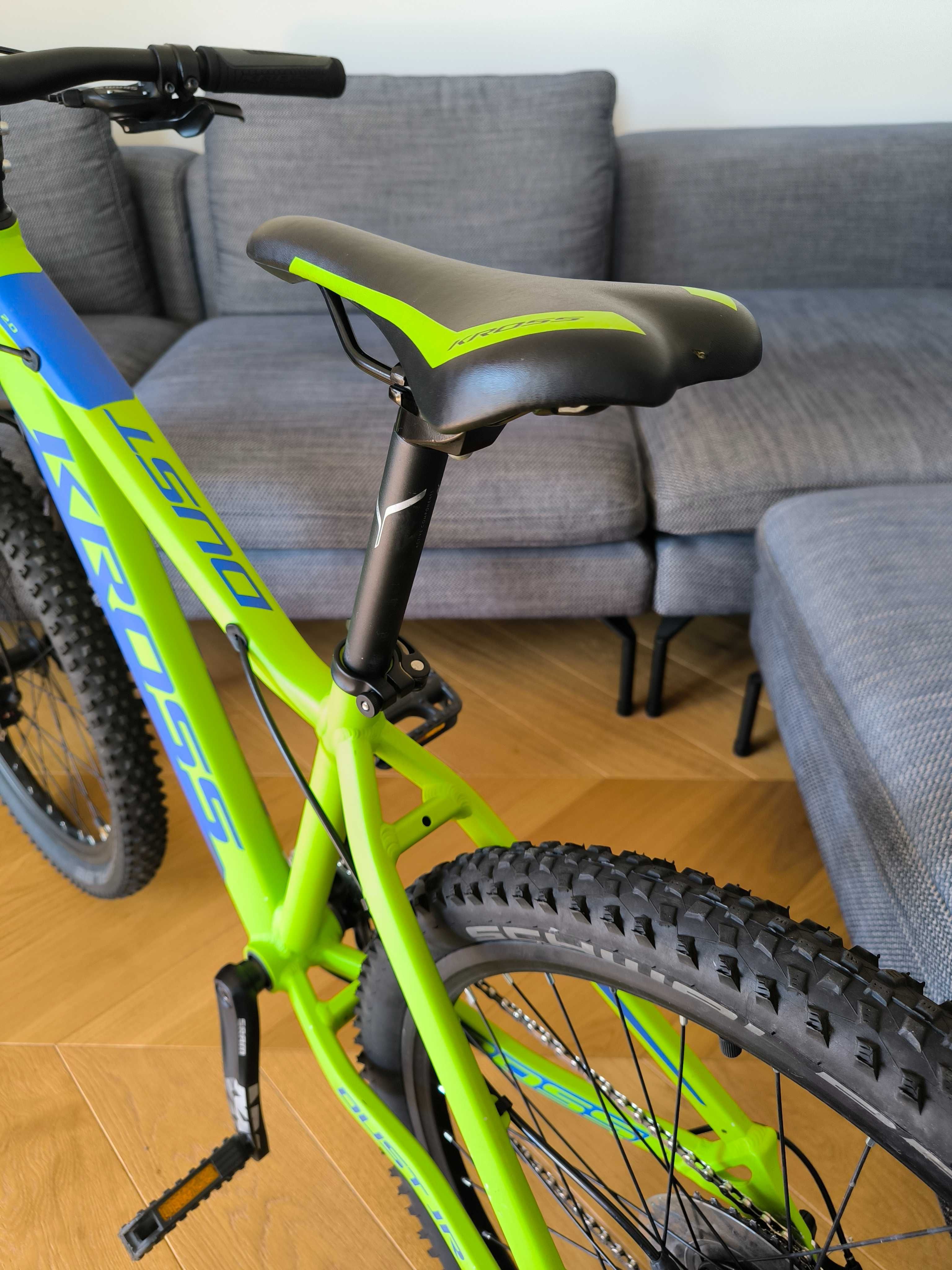 Rower Kross Dust JR 2.0 - 24 cale, hydraulika, RockShox, SRAM NX