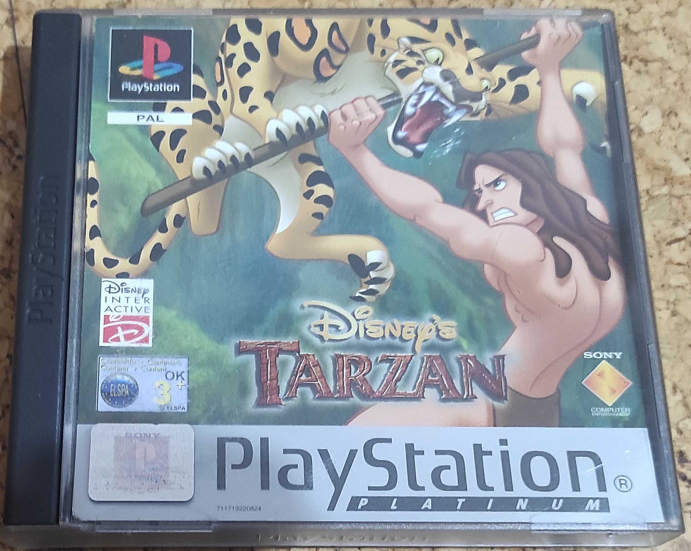 Jogos Playstation 1 - Disney Tarzan. Pack 007