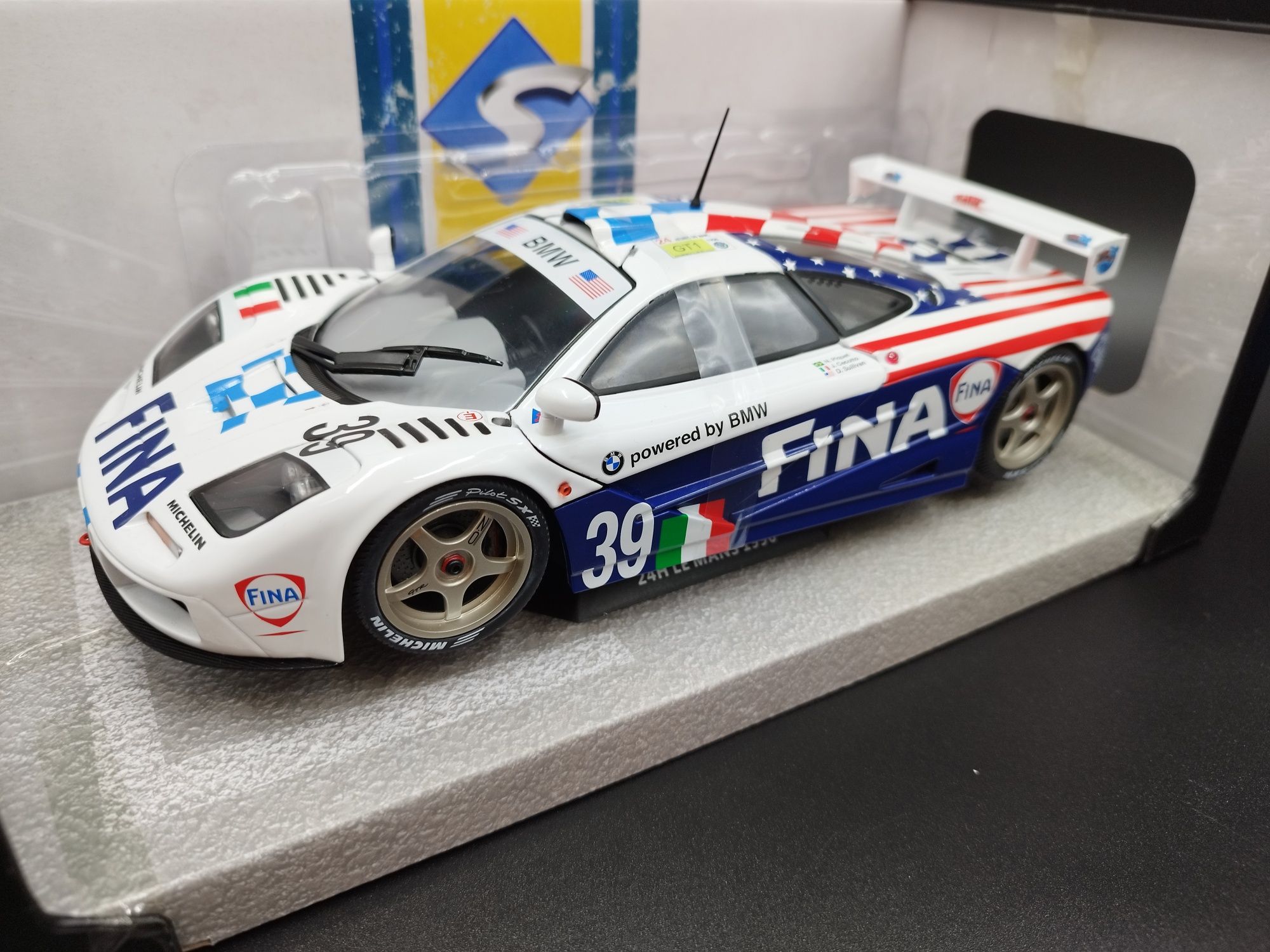 1:18 Solido McLaren F1 GTR #39, 24h Le Mans 1996 model