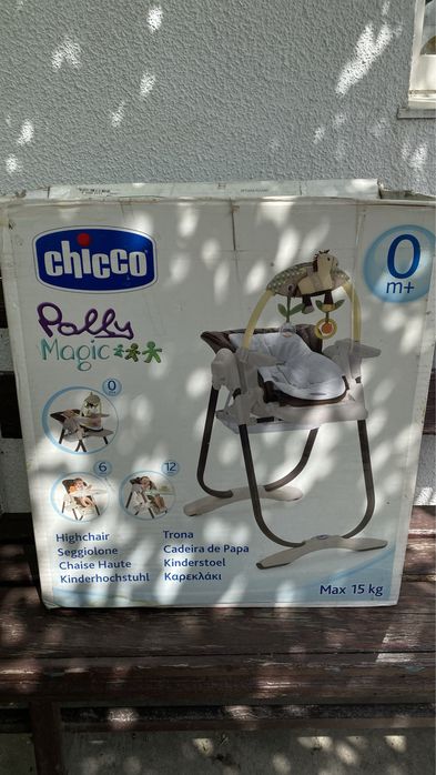Стульчик для кормления Chicco Polly Magic