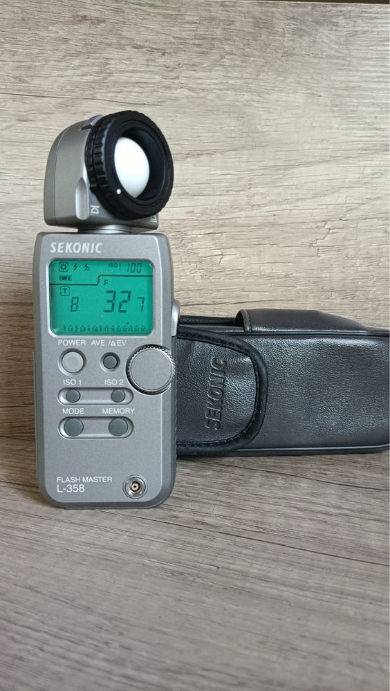 Sekonic L-358 експонометр, флешметр для плівкових та цифрових камер