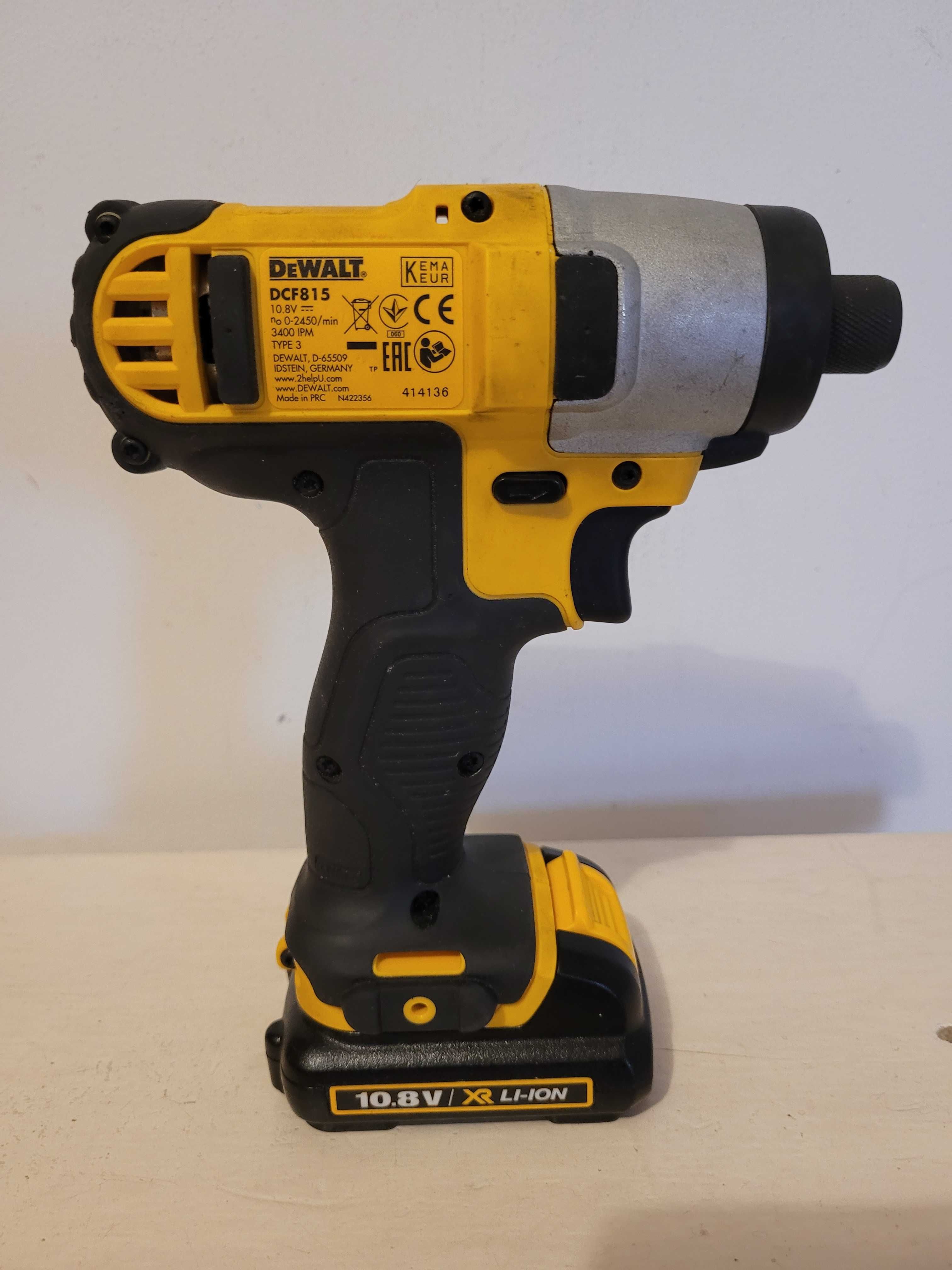 Wkrętarka udarowa DeWalt DCF815