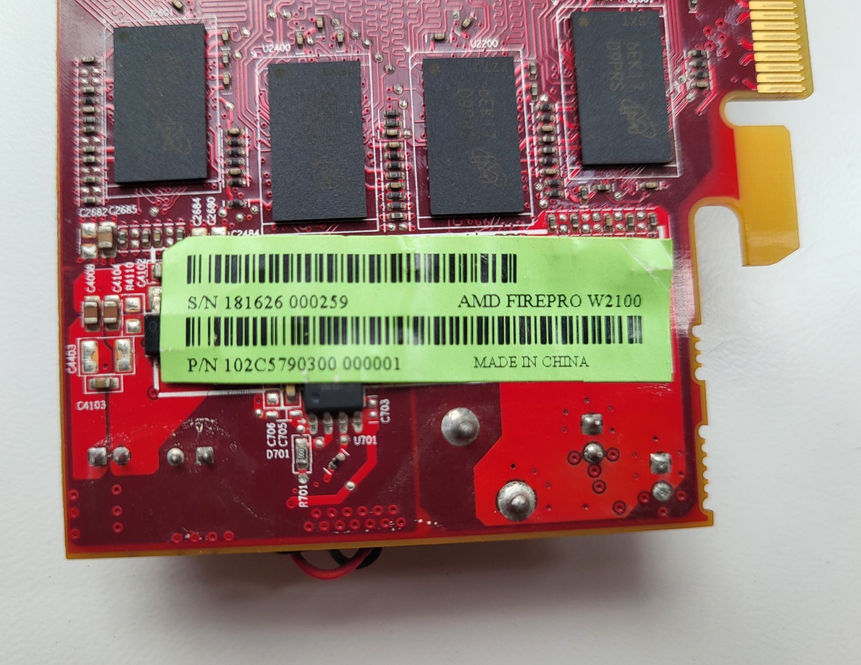 Відеокарта AMD FirePro W2100, 2 GB GDDR3, 128-bit