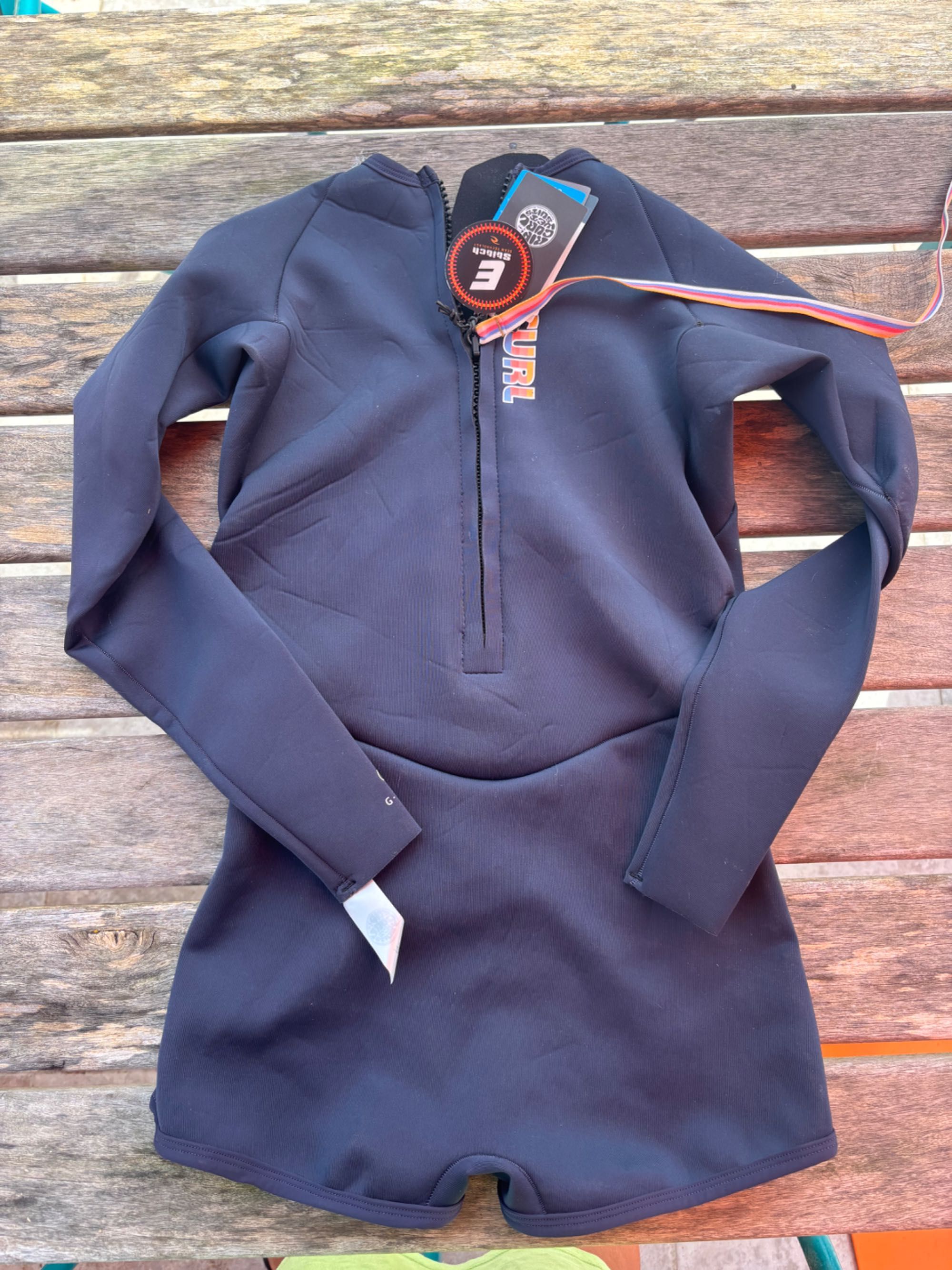 Fato de surf, Shorty, Rip Curl, WS10 , woman's , 1 mm , Bomb, NEW!!!