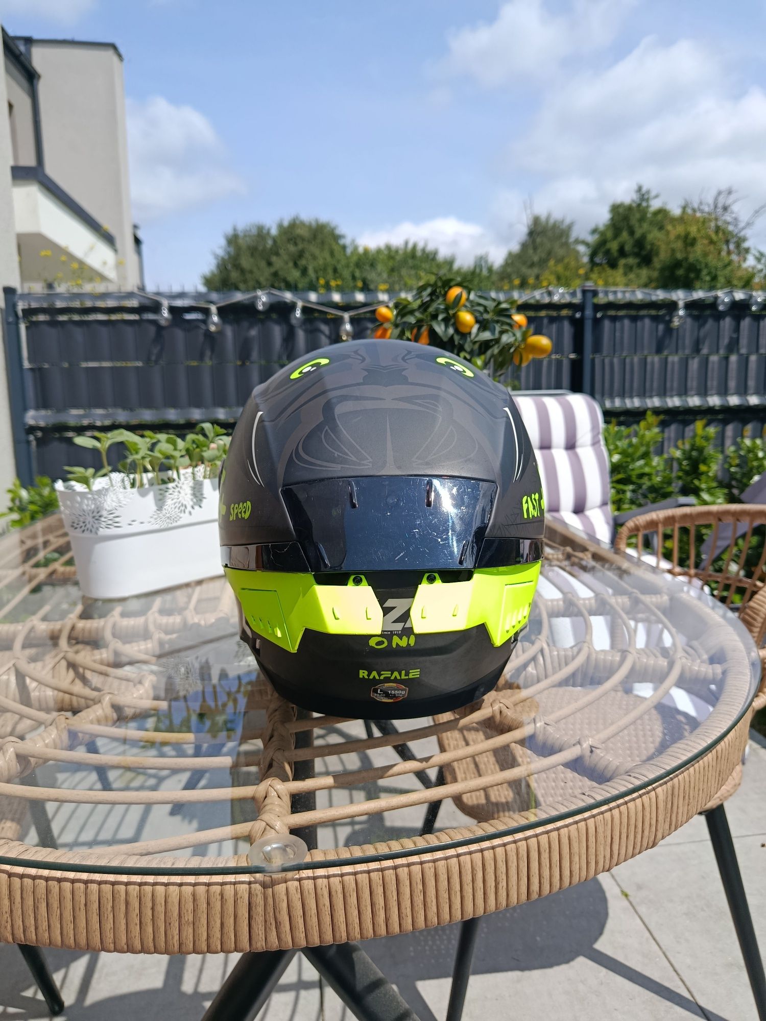 Kask Motocyklowy Intercom Lazer Rafale