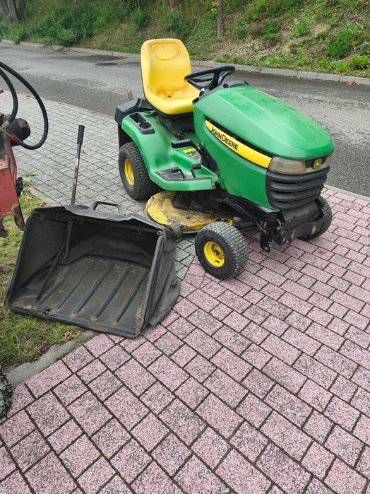 Traktorek kosiarka John Deere x300r Husqvarna Stiga