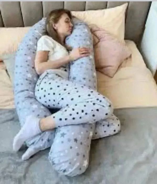 Новая подушка обнимашки для беременных и тех кто любит спать на боку