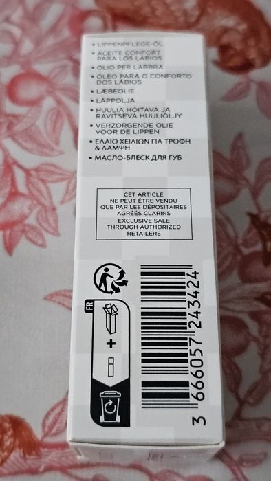 Clarins Lip Comfort Oil, olejek do ust