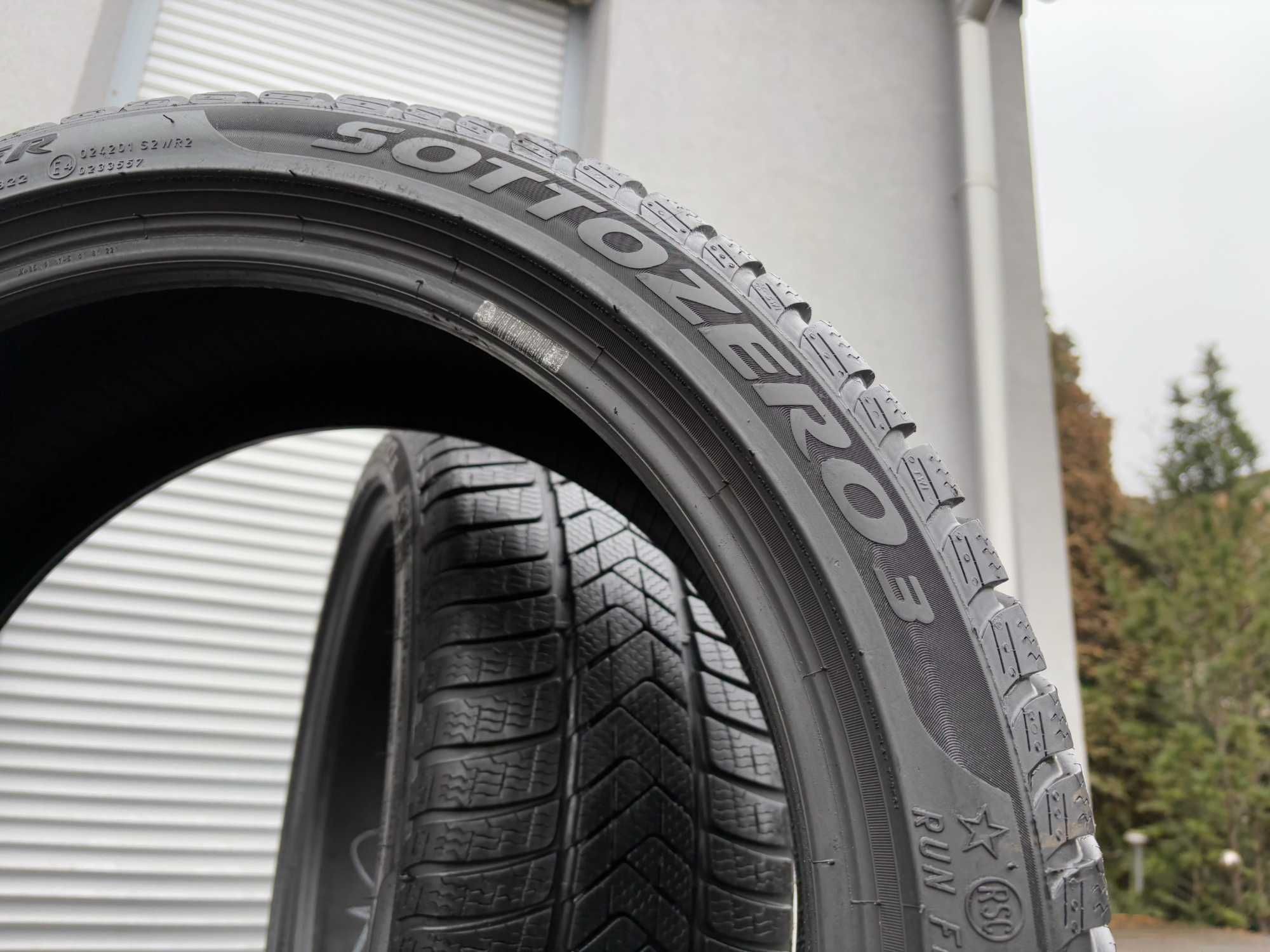 2szt zimowe 245/40R19 Pirelli RSC 7,3mm 2022r świetny stan! Z97 gwaran