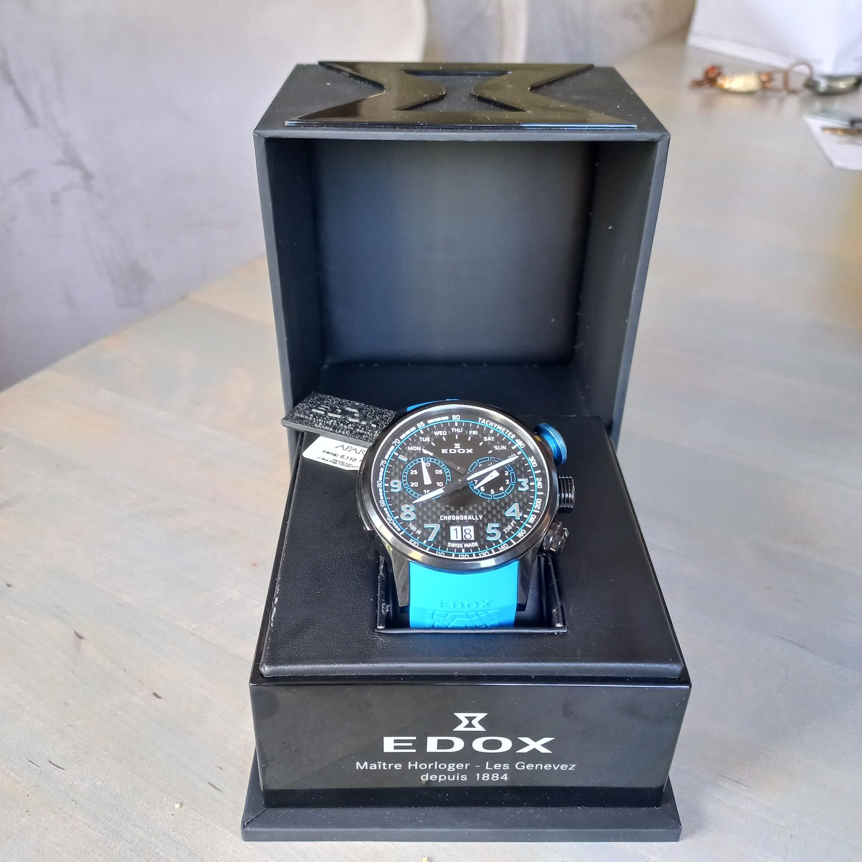 Zegarek EDOX Chronorally.