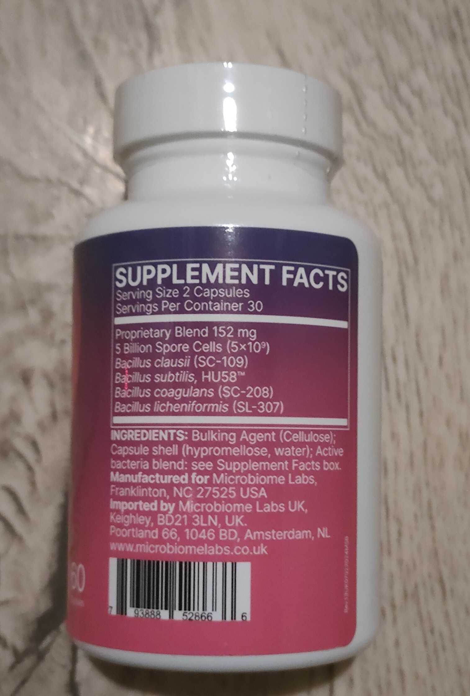 Megasporebiotic - Microbiome Labs - probiotyk