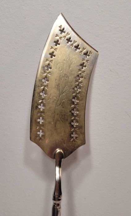 Stara przedwojenna łopatka do ryb J.Fraget