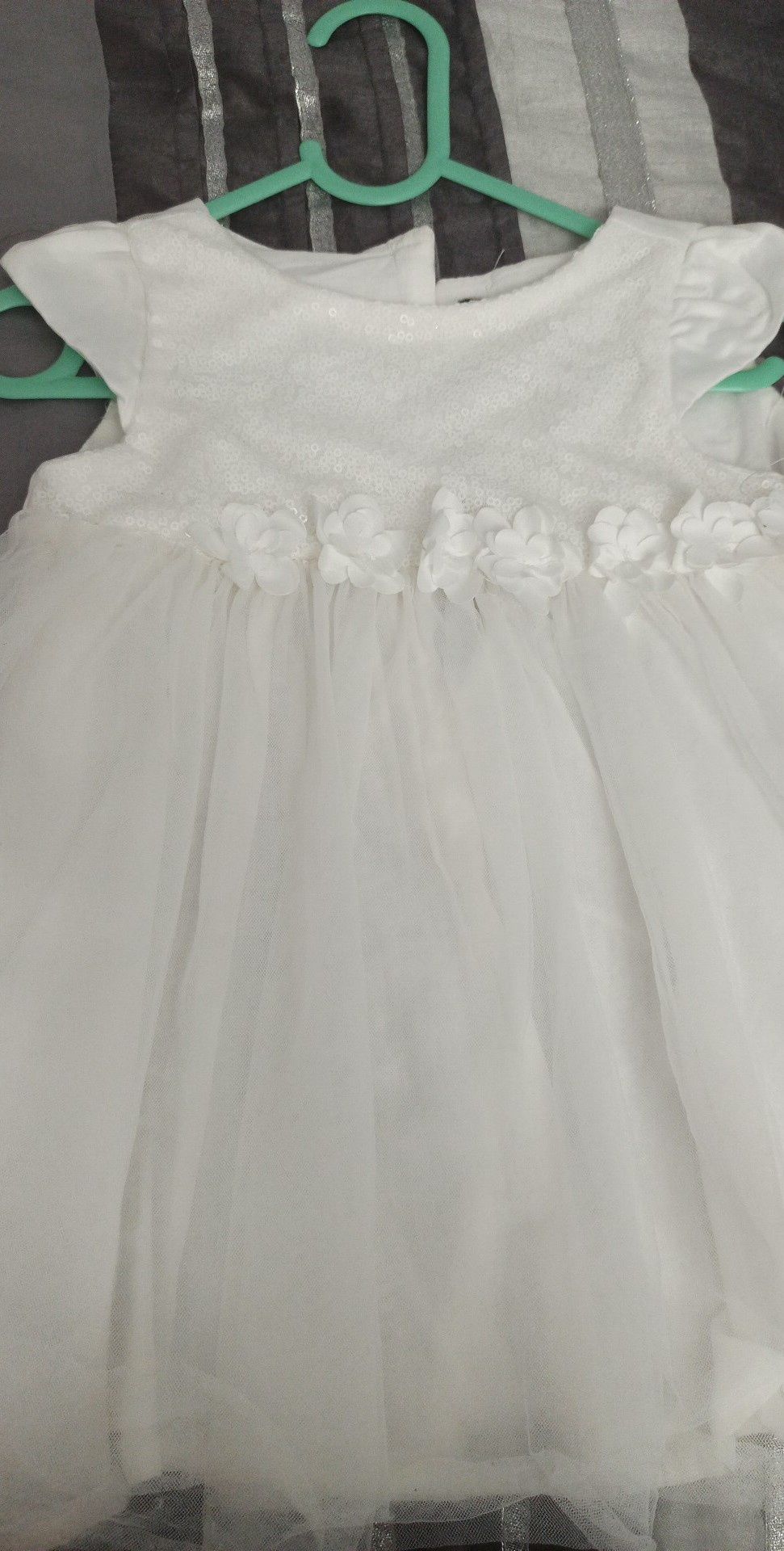 Sukienka Smyk Biała tiul 86