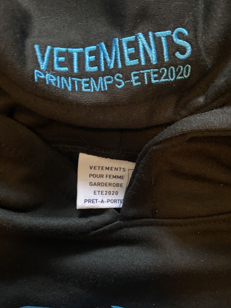 Vetements Ecstasy Худі