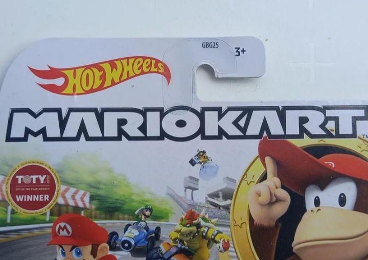 Hot wheels mario kart diddy kong
