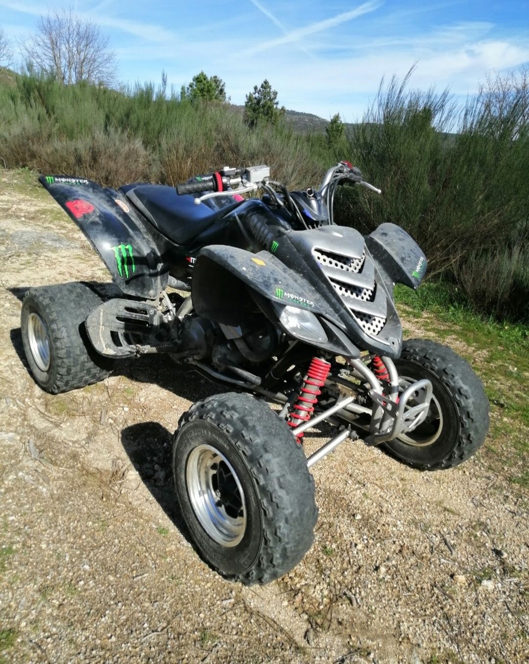 Yamaha raptor 660 sem documentos