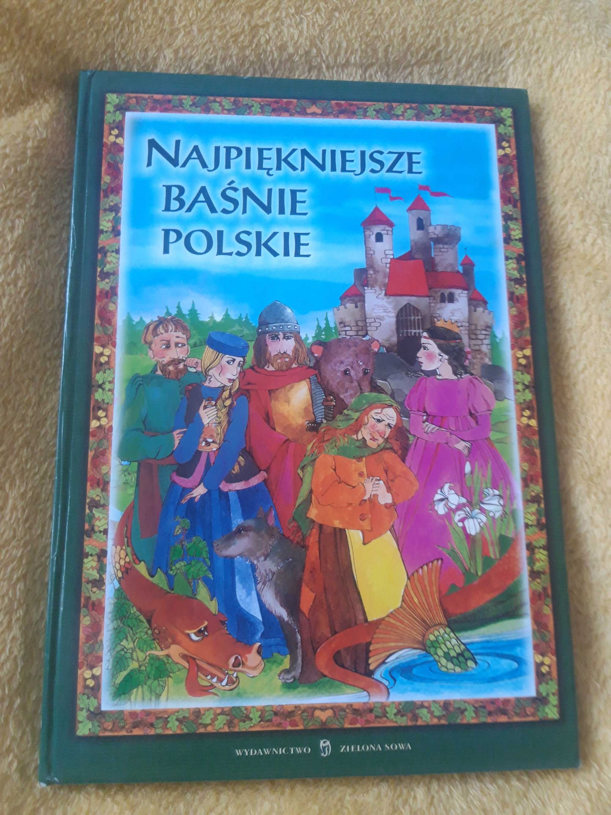 Basnie polskie ksiazka w twardej oprawie