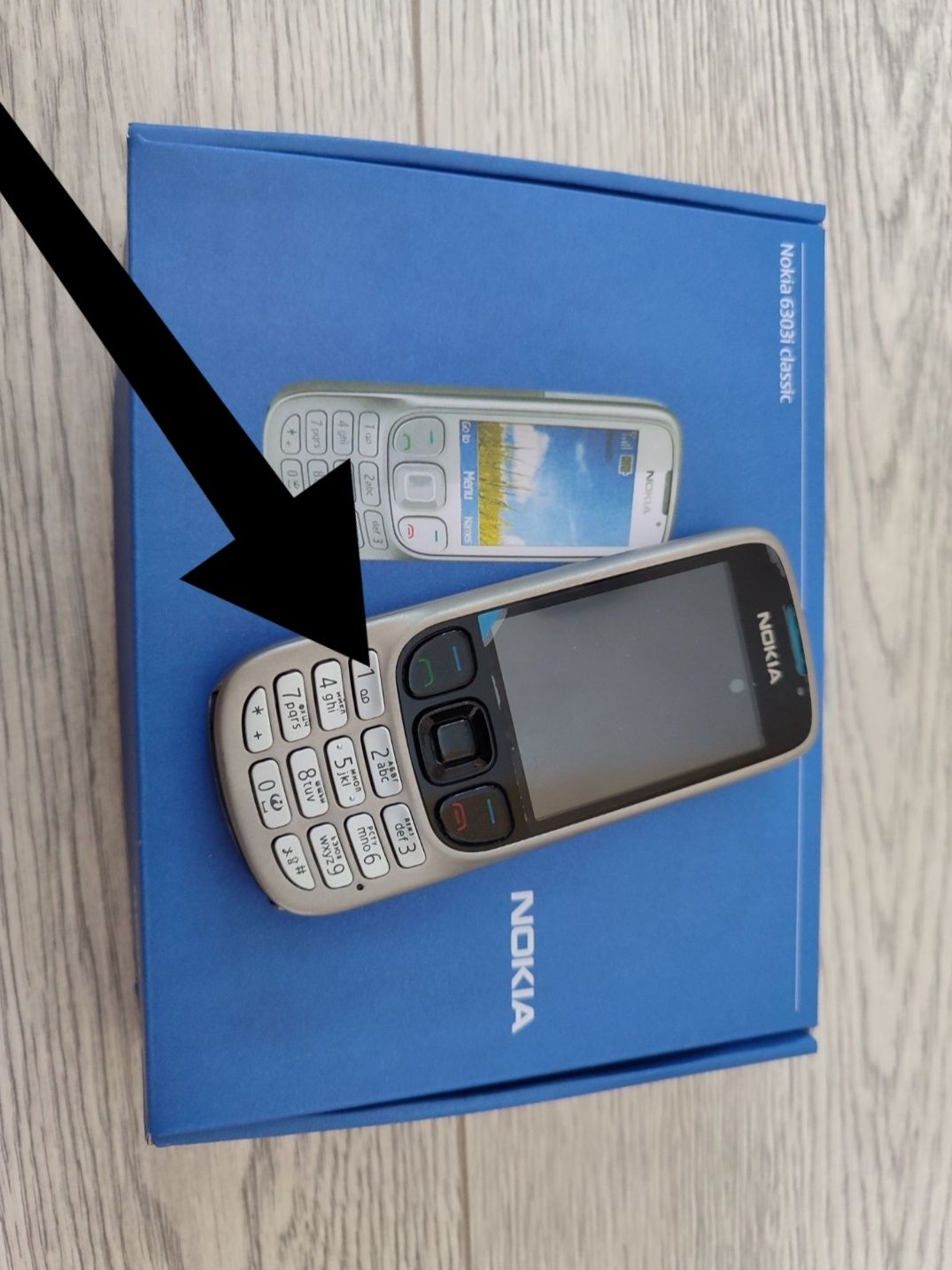 Мобільний телефон Nokia 6303i Silver Оригінал Угорщина