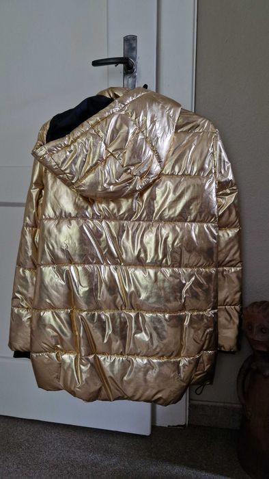 Kurtka damska Reserved Złota rozmiar 38