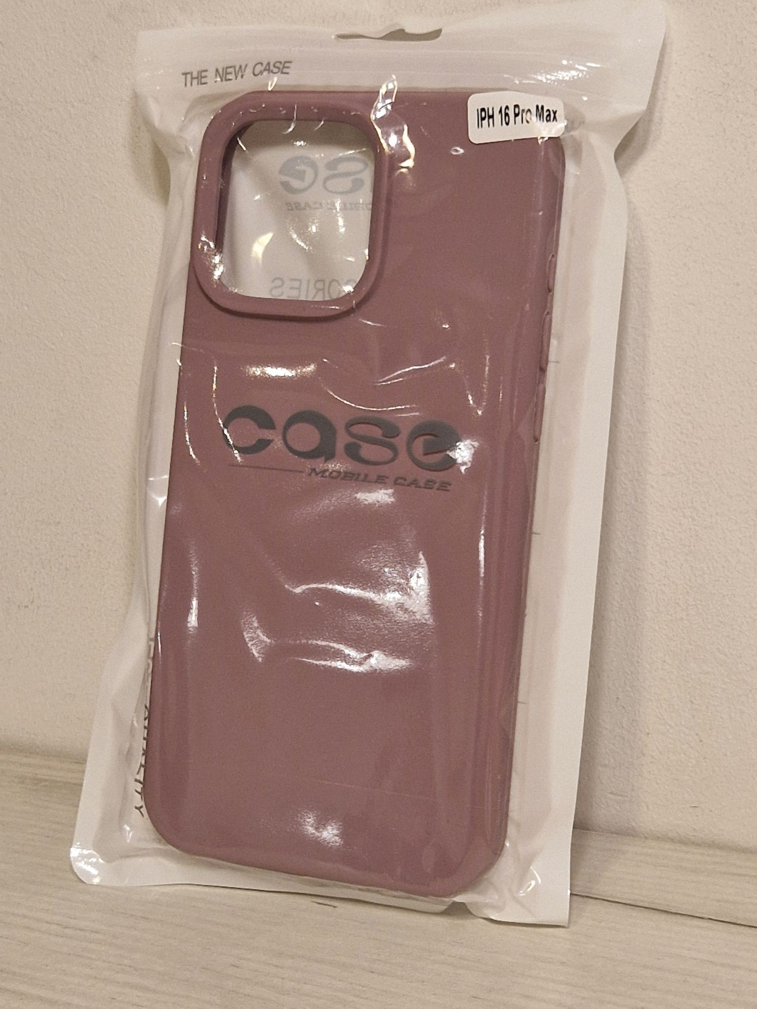 Silicone Lite Case do Iphone 16 Pro Max wrzosowy