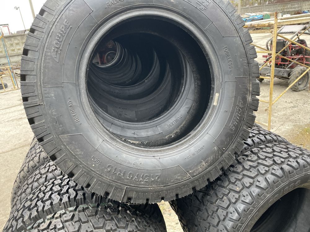Шини Egipe 215/70r15 нові(наварка)