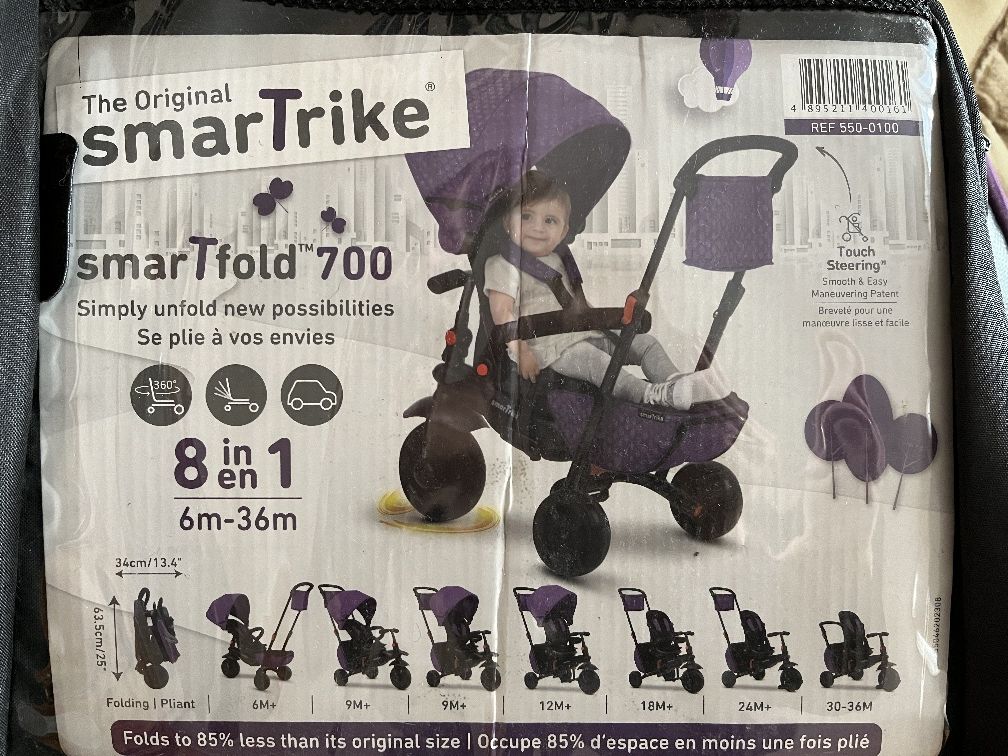 Smartrike велосипед-коляска 8в1 від 6-36m