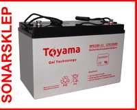 Akumulator żelowy Toyama NPG100 Ah 12V technologia żelowa VRLA