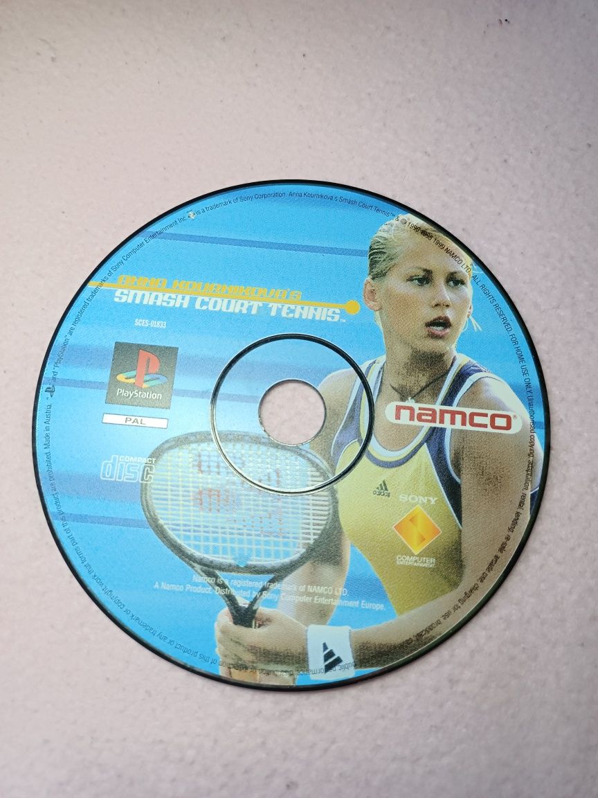 Anna Kournikova Smash Court Tennis Ps1 psx psone