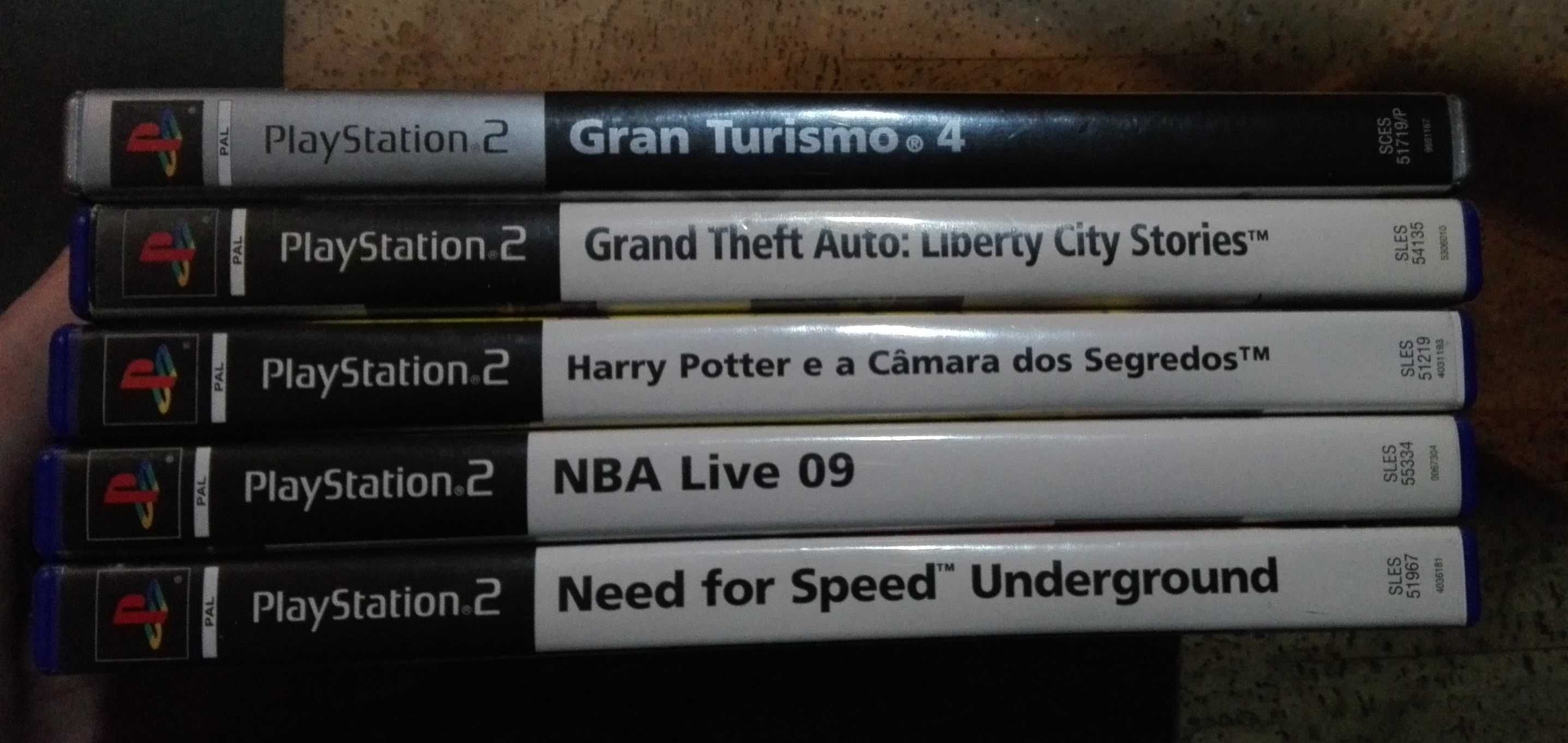 Jogos PS2 / Playstation 2 - GTA, NBA, Gran Turismo...
