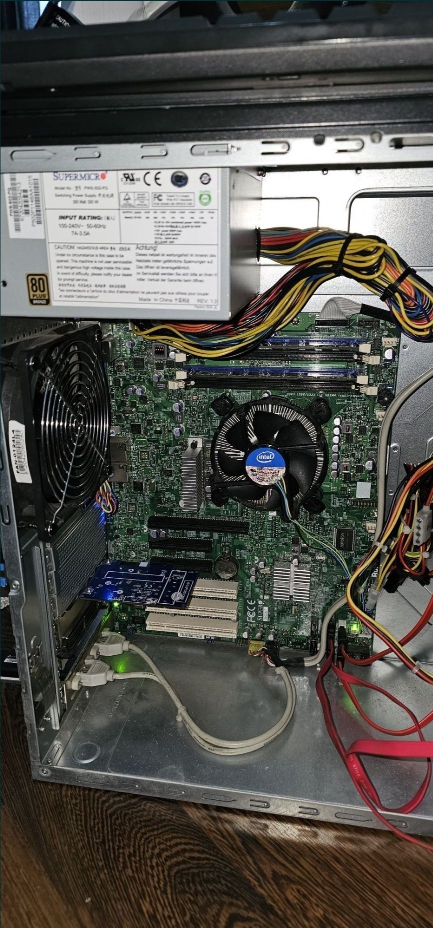 Сервер Supermicro Xeon E3-1230 3.3 DDR4 500W 3×500Gb компьютер сервак