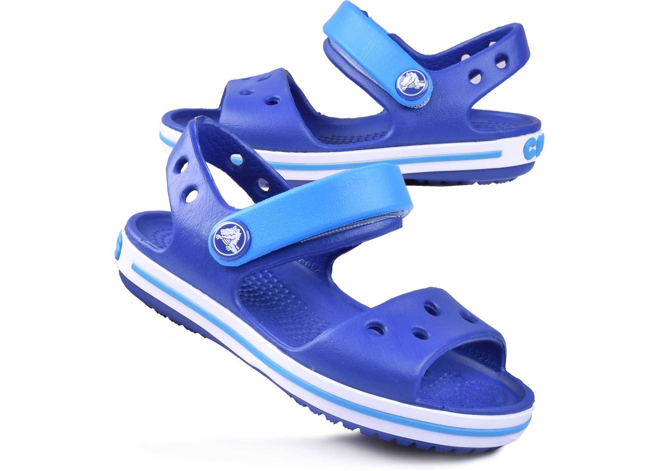 Sandały dziecięce CROCS lekkie niebieskie 12856-4BX- 23-24 WYSYŁKA 24H