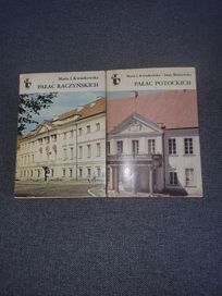 Dwie książki w zestawie Pałac Raczyński i Pałac Potockich