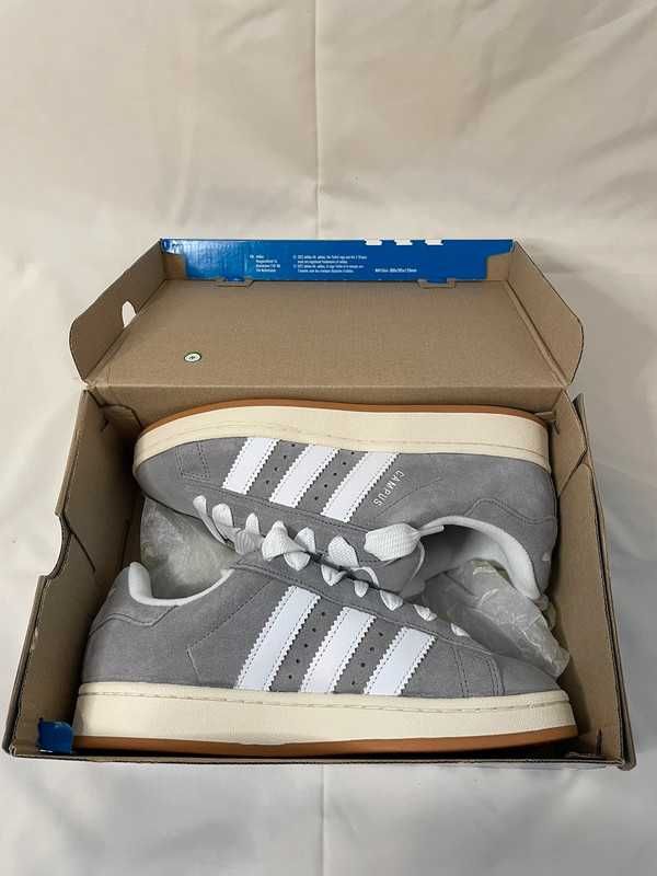 [Oryginalny]Adidas Campus 00s Grey White EU 41 Bardzo wygodne stylowe