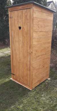 Wychodek , toaleta, kibel, latryna, wc drewniane
