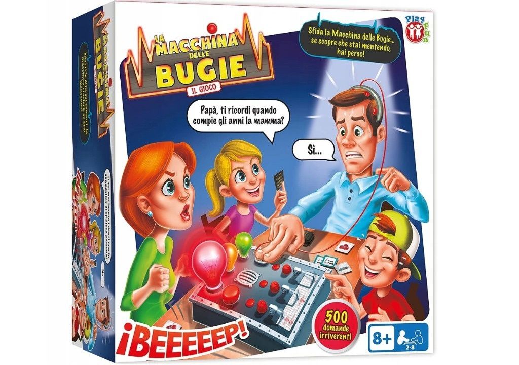 IMC TOYS Gra planszowa Wykrywacz klamstw wersja  włoska