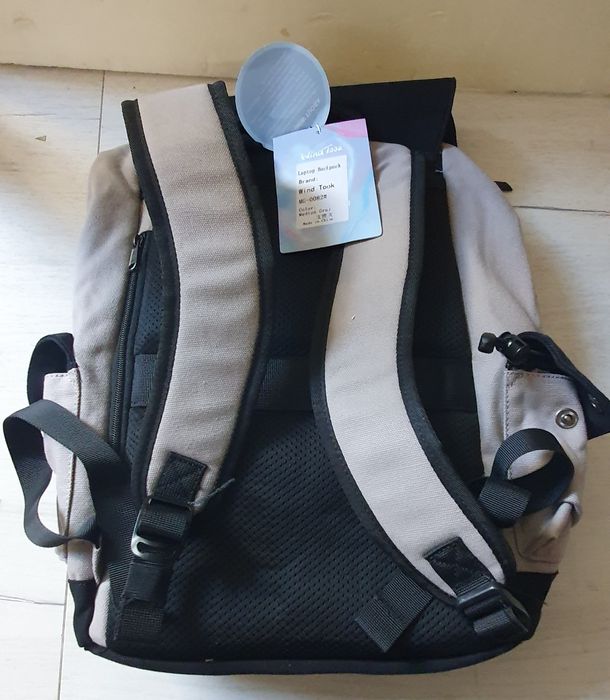 WindTook Plecak czarno-szary na laptopa 15,4 cala