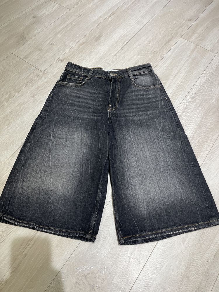 Шорты джинсовые Багги Bershka