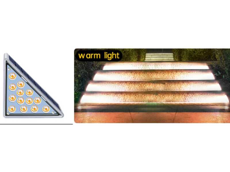 LAMPY ozdobne solarne do ogrodu CIEPŁE ŚWIATŁO