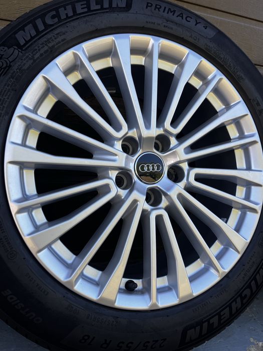 Продам диски Audi S line 5 112 18 колеса 225 55 18
