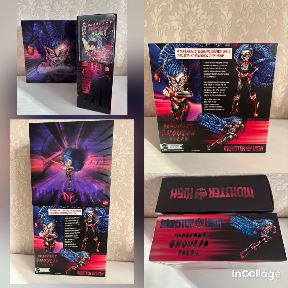 Monster high Comic Con Ghoulia Yelps
